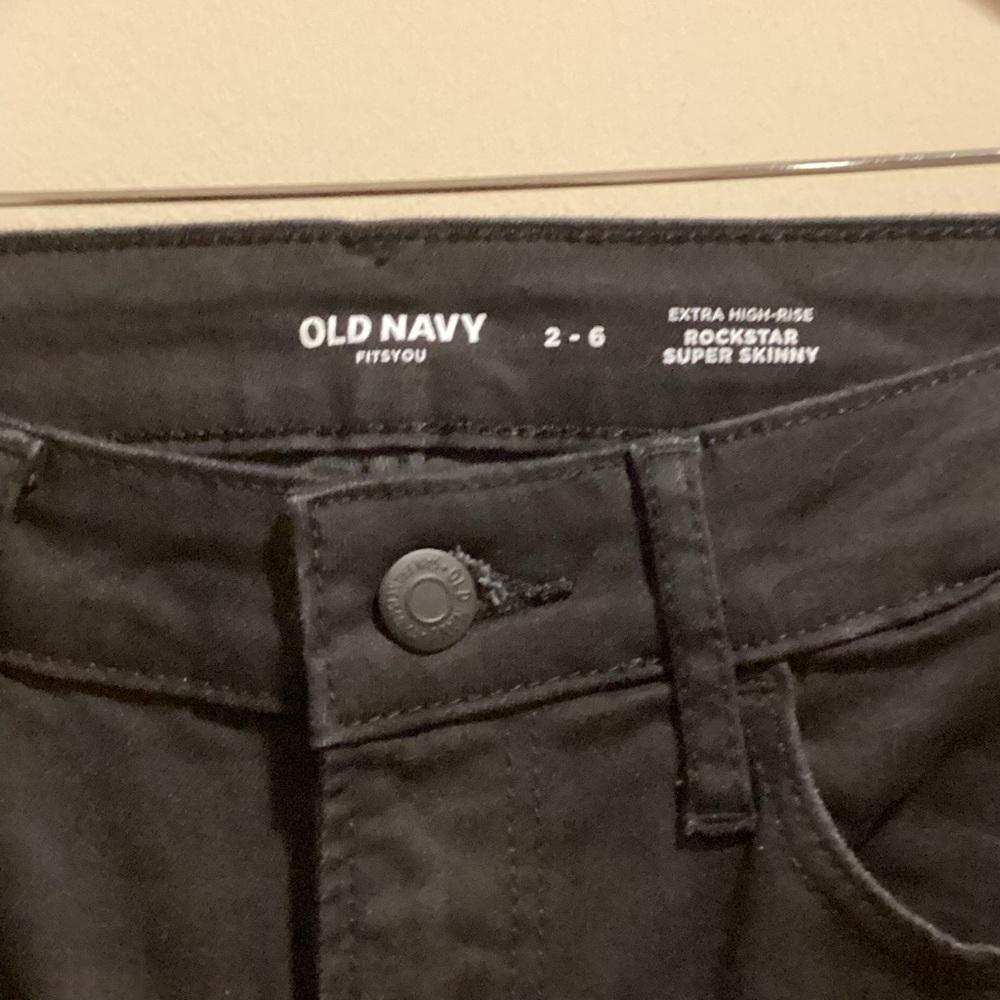 2/$10JEANS -Old Navy Rockstar Super Skinny Jeans for Women Size 2-6 - Picture 6 of 8